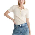 J.Crew Blue Relaxed Frayed Hem Jean Shorts Women's Size 25 Photo 0