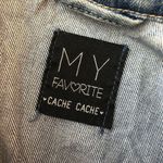 My Favorite Cache Womens Denim Jacket Retro Trucker Fading Size 1 Photo 2