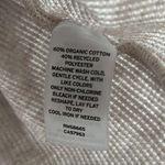 BP Nordstrom Waffle Thermal Knit V Neck Cropped Long Sleeve Top Oatmeal Medium Photo 5