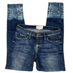 Current/Elliott Current Elliot Jeans 27 The Cut Off Crop Stiletto Darkota With Tribal Cuff Photo 4