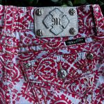 Miss Me  Cargo Poppy Red Jean Shorts Photo 5