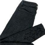 Miss Me Medium Rise Black Ankle Skinny With Distressed Cutouts Women’s Size 28 Photo 0