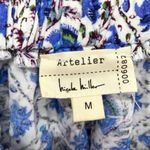 Nicole Miller Artelier Blue Liberty Floral Maxi Skirt Cottagecore Boho Photo 8