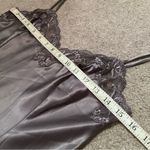 Victoria's Secret VICTORIA’S SECRET Vintage Grey Lace Slip Dress with Slit Photo 10