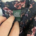 Wild Fable Dress Tunic Womens Size Large Floral Whimsigoth Dark Romance Fairy Photo 2