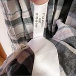 Madewell  Lucie Elbow-Sleeve Smocked Mini Dress Large Women’s Lebaum Plaid ND174 Photo 8