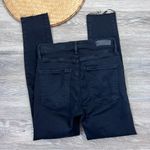 AGOLDE ‎ Sophie high rise skinny jeans black distressed Photo 4