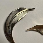 Leaf / Leaves Gold Tone Brooch Pins 1 Signed Primex Lot Of 3 Photo 2