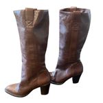 Banana Republic Brown Leather Heeled Boots Photo 0