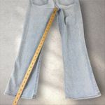 frame denim  Le Crop Mini Boot Jeans Light Blue Stretch Women's Size 26 Bootcut Photo 4