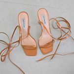 Steve Madden New  Tan Block Heel Sandals 8.5M Photo 0