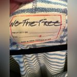 Free People NWOT  We The Free True Blue Tee - indigo navy blue - small Photo 8