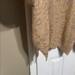 Andthewhy Chic Tan Leopard Print Sweater Photo 3