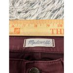 Madewell  Skinny Skinny Jeans Women's 31 Red Stretch Denim Low Rise 5 Pocket Pant Photo 2