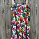 Topshop Floral Print Sleeveless Ruffle Minidress Size 2 | Floral Minidress Photo 4