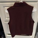 Athleta  size S puffer vest. Plum color. Rarely worn Photo 3