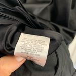 Alice + Olivia NWT black, cute detail hem mini spaghetti strap dress. M Photo 6