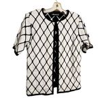 Vintage‎ Sag Harbor Dress Acrylic Sweater Pantsuit Black Photo 2