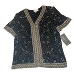 Laurence Kazar NWT Vintage  100% Silk Sequin Beaded Floral Evening Jacket Size S Photo 0