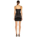 Retrofête Black Diana Mini Party Dress Women Size M Classic Cocktail Club Dress Photo 1