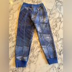 Cynthia Rowley EUC  DIXIE DENIM PRINTED SWEATPANTS - DENIM Sz XS Photo 4