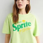Coca-Cola NWT Sprite Women's Graphic T-shirt Cotton Green Licensed Product Size M Photo 0