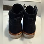 Coach Black Fabric Shoes with Checkered Laces Photo 6