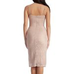 Dress the Population Zahra Pink Sheath Dress by  DDRA83K801 M NWT Photo 1