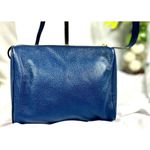 Kate Spade  Jackson Street Pebbled Leather Top Zip Crossbody Hand Bag Sapphire Photo 6