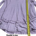 We The Free Laguna Thermal Blouse Top Coastal Beach Bohemian in Lavender Size L Photo 10