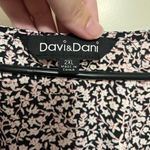 Davi & Dani  Floral Black Dress Size 2XL Photo 3