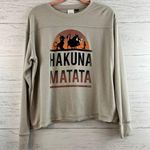Disney  Hakuna Matata Lion King Long Sleeve Shirt Size XL Photo 0