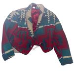 Native American Inspired Colorful Geometric Jacket Photo 0