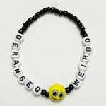 Tour Friendship Bracelet Deranged Weirdos TTPD Black Photo 0