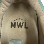 Madewell Kickoff Trainer Sneakers Leopard Calf Hair Nubuck Faraway Sky Size 8.5 Photo 11