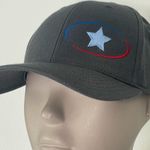 The Classics Grey Embroidered Star Snapback Hat Photo 0