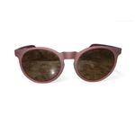 Goodr "I'm Wearing Burgundy?" Sunglasses Matte Burgundy Round Lens UV Protection Red Photo 4