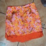 Dress Forum  Floral Orange and Pink Skirt Photo 4