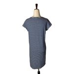 Joie  Blue And White Striped Cotton‎ Short Sleeve Pullover Mini T Shirt Dress S Photo 2