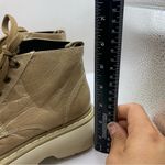 Lori’s MA’91 Women's taupe Leather Made In Italy Lace Up ankle boots 36 US 5.5 Photo 1