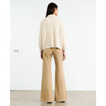 Nili Lotan Deryl Cashmere Cardigan Sweater M Ribbed Raglan Sleeve Oversized Boxy Gold Size M Photo 4