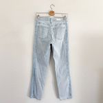 AG Adriano Goldschmied AG Isabelle Panel High Rise Straight Crop Jeans Victory Striped Size 28 R Photo 8