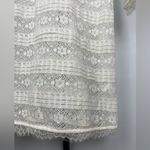 Joie  Ivory Floral Lace Mini Cover Up Dress‎ Photo 2