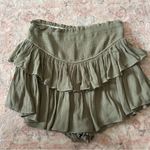 Mustard Seed Olive Green Smocked Skirt Photo 2