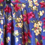 NWT Vintage Sag Harbor Bright Floral Skirt 1X Pink Photo 1