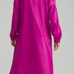 Lululemon Reversible Drape-Sleeve Long Jacket Sonic Pink Wild Berry Size 10 NEW Photo 0
