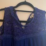 Lily Star Blue off the shoulder dress Photo 2