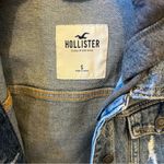 Hollister  Jean Jacket Hoodie, Size S Photo 2