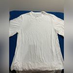 ADAY Essentialist White Cream Oversized Tee Size L Photo 3