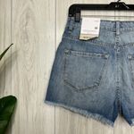 NWT KanCan Marie High Rise Stretch Mom Shorts Distressed Cutoff Raw Hem M Medium Photo 5